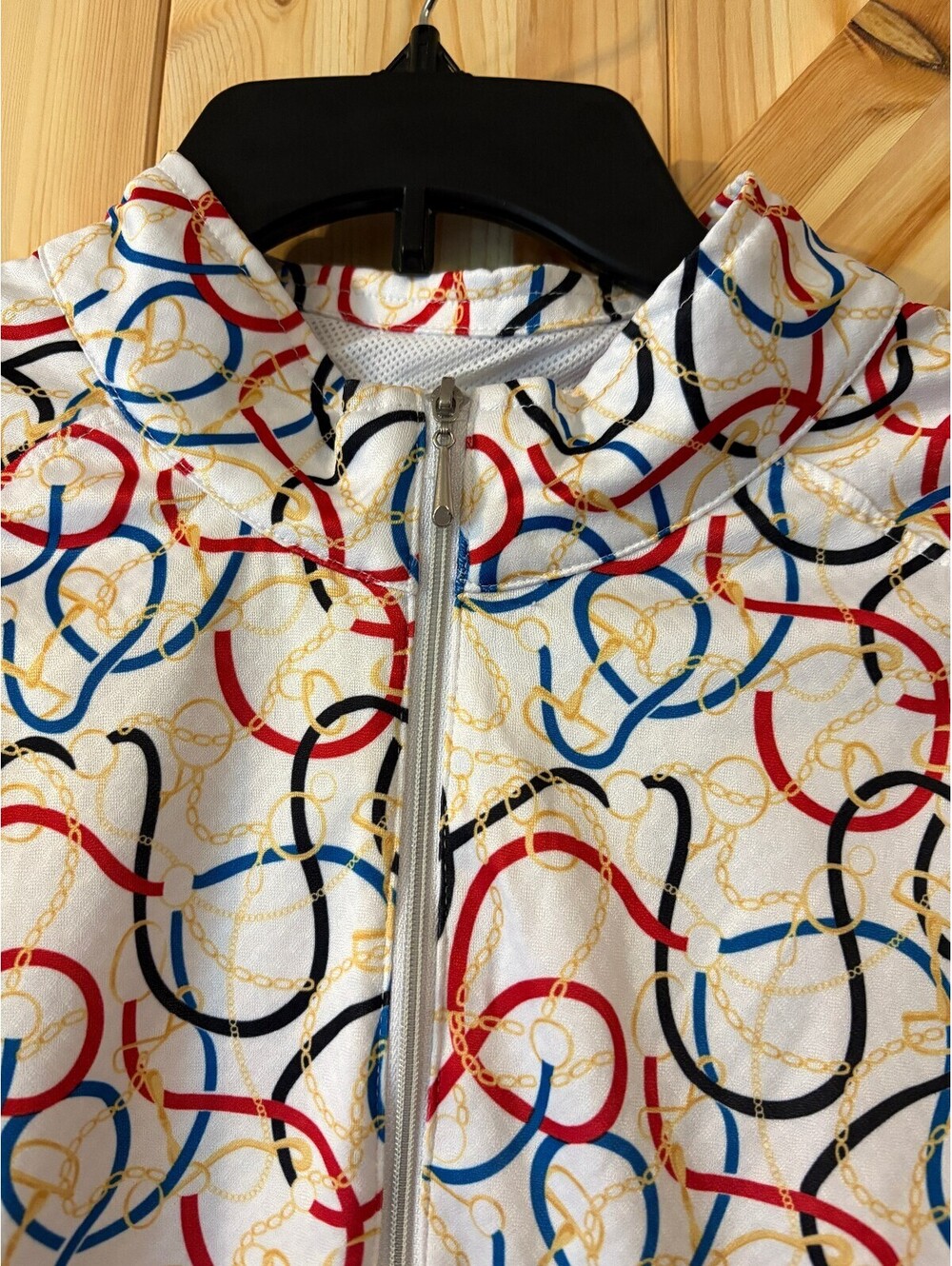Pebble Beach XXL Dry-Luxe Performance Long Sleeve Zip-Up Shirt - Picture 3 of 9